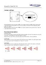 Preview for 3 page of LS Control Alarm WE 981 Manual