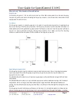 Предварительный просмотр 8 страницы LS Control SpeedControl E 1045 User Manual