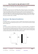 Предварительный просмотр 7 страницы LS Control SpeedControl E 1047 User Manual