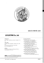 Предварительный просмотр 129 страницы LS ELECTRIC eXP2 Series User Manual