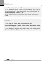 Preview for 5 page of LS ELECTRIC LSLV-L100 Series User Manual