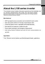 Preview for 14 page of LS ELECTRIC LSLV-L100 Series User Manual