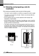 Preview for 19 page of LS ELECTRIC LSLV-L100 Series User Manual