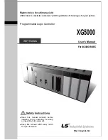 Preview for 1 page of LS Industrial Systems XG5000 User Manual