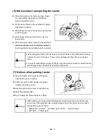 Preview for 14 page of LS tractor G3033 Operator'S Manual