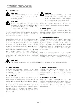 Preview for 12 page of LS tractor LL4100 Operator'S Manual