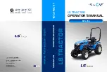 LS tractor MT2 25S Operator'S Manual preview