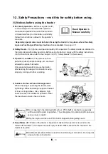 Предварительный просмотр 27 страницы LS tractor MT230E 2020 Operator'S Manual