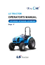 LS tractor MT345E Operator'S Manual preview