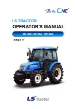 LS tractor MT458 Operator'S Manual preview