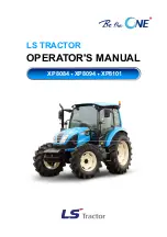 LS tractor XP8084 Operator'S Manual preview