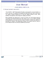 Preview for 7 page of LS LSUM 048R6C 0166F EA DC User Manual