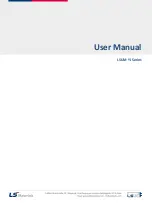 LS LSUM YJ Series User Manual preview