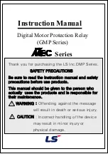 LS META MEC Series Instruction Manual preview