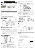 Предварительный просмотр 2 страницы LS XEL-BSSRT/F/H Installation Manual