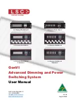 LSC GEN12/10A User Manual предпросмотр