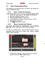 Preview for 13 page of LSC Mantra Mini Quick Start Manual