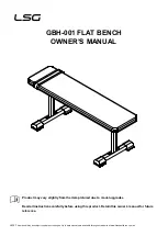 LSG GBH-001 Owner'S Manual preview