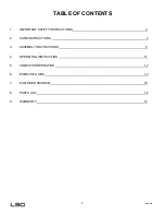 Preview for 2 page of LSG SPG-110 Owner'S Manual