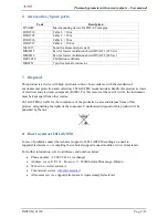 Предварительный просмотр 9 страницы LSI LASTEM DMA867 User Manual