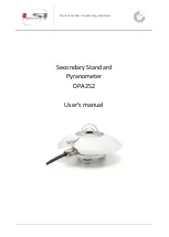 LSI LASTEM DPA252 User Manual предпросмотр