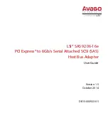 Preview for 1 page of LSI Avago SAS 9206-16e User Manual