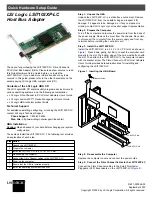 LSI LSI7102XP-LC Quick Hardware Setup Manual preview