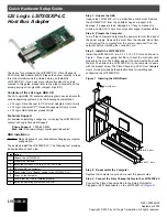 Preview for 1 page of LSI LSI7202XP-LC Quick Hardware Setup Manual