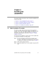 Предварительный просмотр 17 страницы LSI LSIU40HVD Value Line User Manual