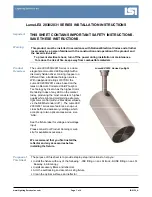 LSI LumeLEX 2030 Series Installation Instructions Manual preview