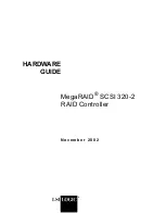 LSI MegaRAID SCSI 320-2 RAID Controller Series 518 Hardware Manual preview