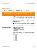 Preview for 31 page of LSI SAS2 Integrated RAID Solution User Manual