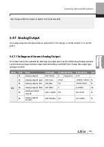 Preview for 316 page of LSIS 6731001500 User Manual