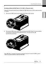 Предварительный просмотр 55 страницы LSIS LSLV0055H100-4COFN Manual