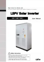 Предварительный просмотр 1 страницы LSIS LSRP-T100LT User Manual