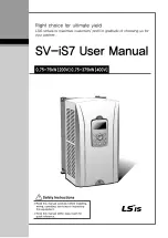 Preview for 1 page of LSIS SV-iS7 series User Manual