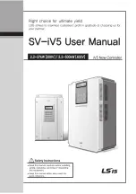 Предварительный просмотр 1 страницы LSIS SV-iV5 Series User Manual