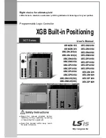 LSIS XBC-DN20S User Manual preview