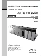 Предварительный просмотр 1 страницы LSIS XGL-EFMF User Manual