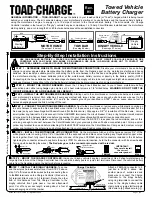 LSL Products TOAD-CHARGE K1 Quick Start Manual preview