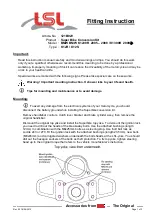 Preview for 5 page of LSL 121B029 Fitting Instruction