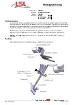 LSL 460Y129 Fitting Instructions preview