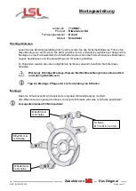 LSL 712D047 Series Fitting Instruction предпросмотр