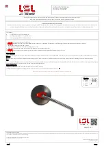 Предварительный просмотр 2 страницы LSL ERGONIA Installation & Safety Instructions