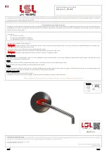 Предварительный просмотр 3 страницы LSL ERGONIA Installation & Safety Instructions