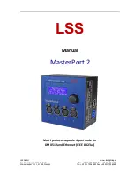 Preview for 1 page of LSS MasterPort 2 Manual