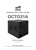 LSS OCTO21A Operating Manual preview