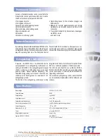 Предварительный просмотр 4 страницы LST BCnet216: 19" Brochure & Specs