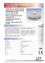 LST FC600/TMAX/78 Specification Sheet preview