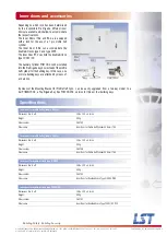 Предварительный просмотр 3 страницы LST FSK700-2SX Specification Sheet